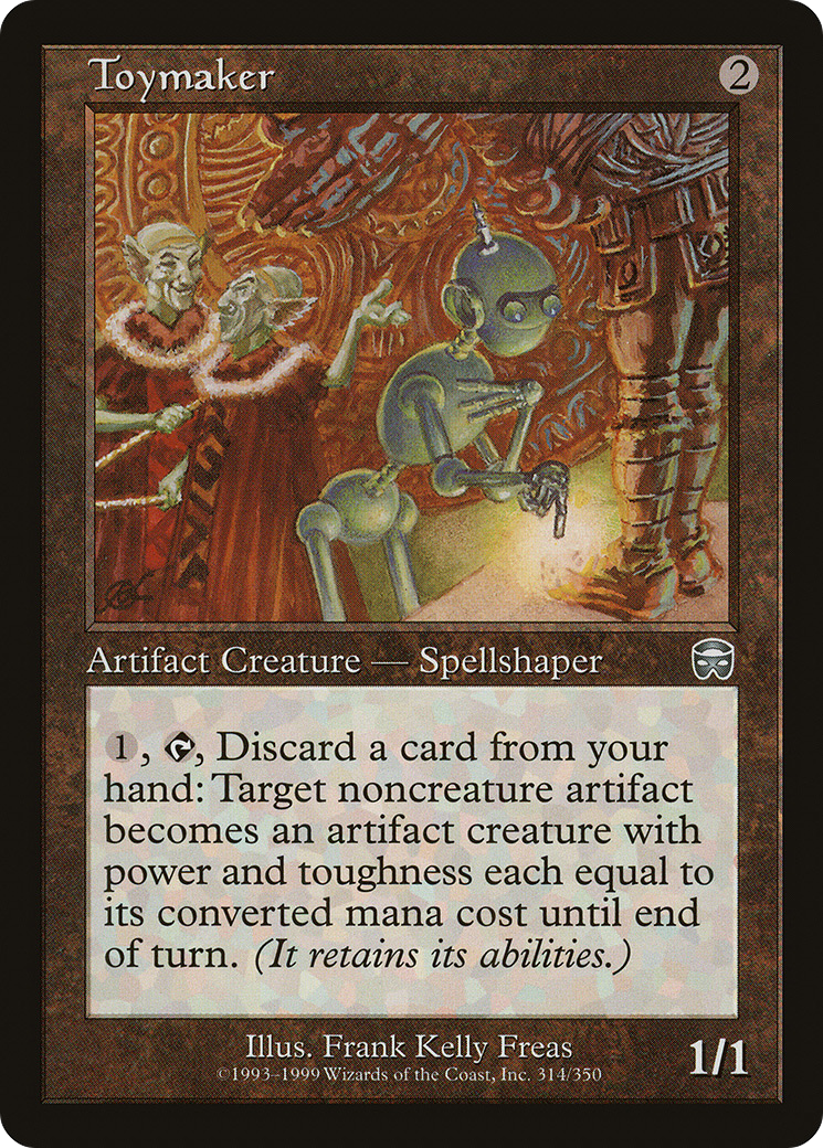 Toymaker (MMQ-314)  Foil - Mercadian Masques