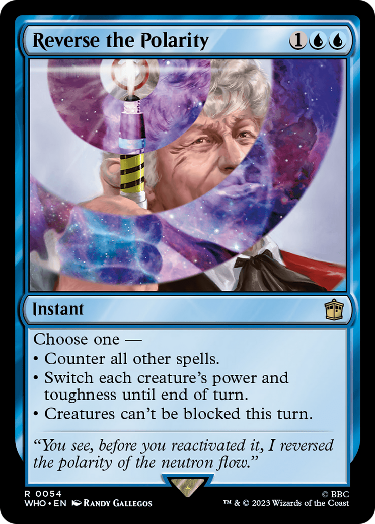 Reverse the Polarity (WHO-054)  Foil - Doctor Who