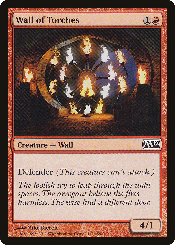 Wall of Torches (M12-159)  - Magic 2012