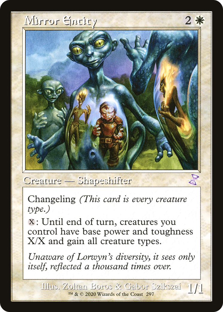 Mirror Entity (TSR-297)  Foil - Time Spiral Remastered
