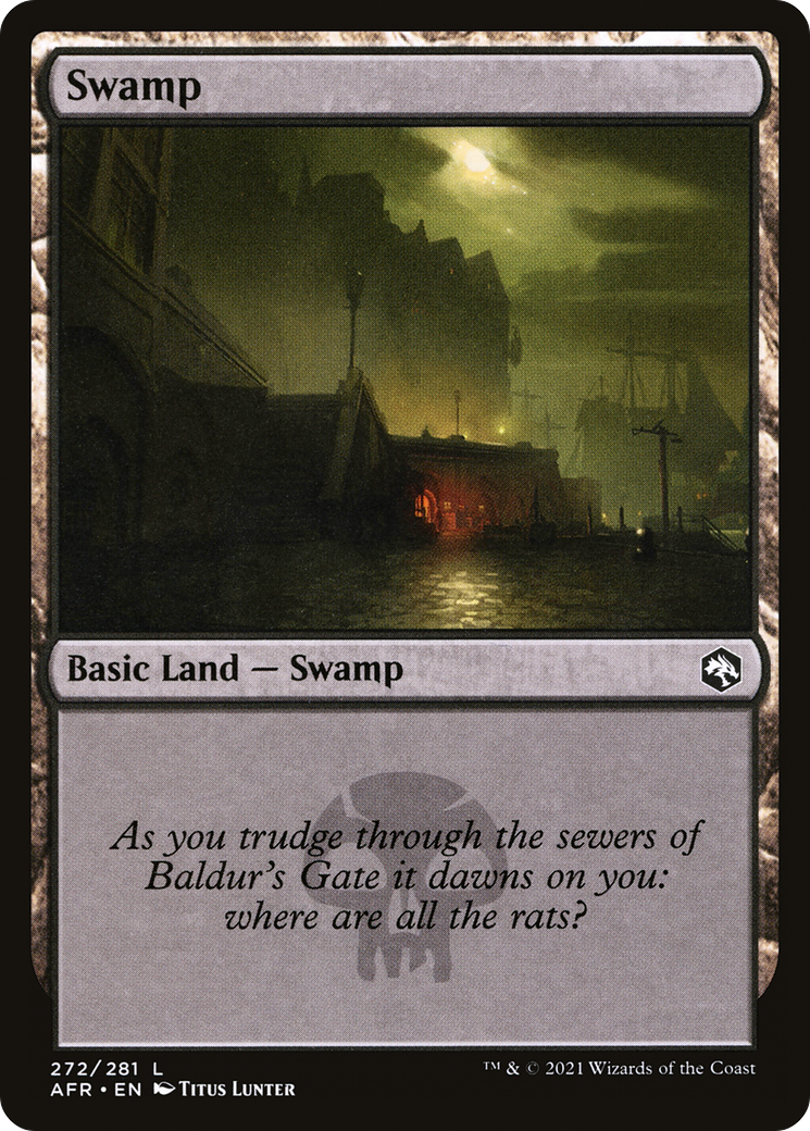 Swamp (AFR-272)  Foil - Adventures in the Forgotten Realms