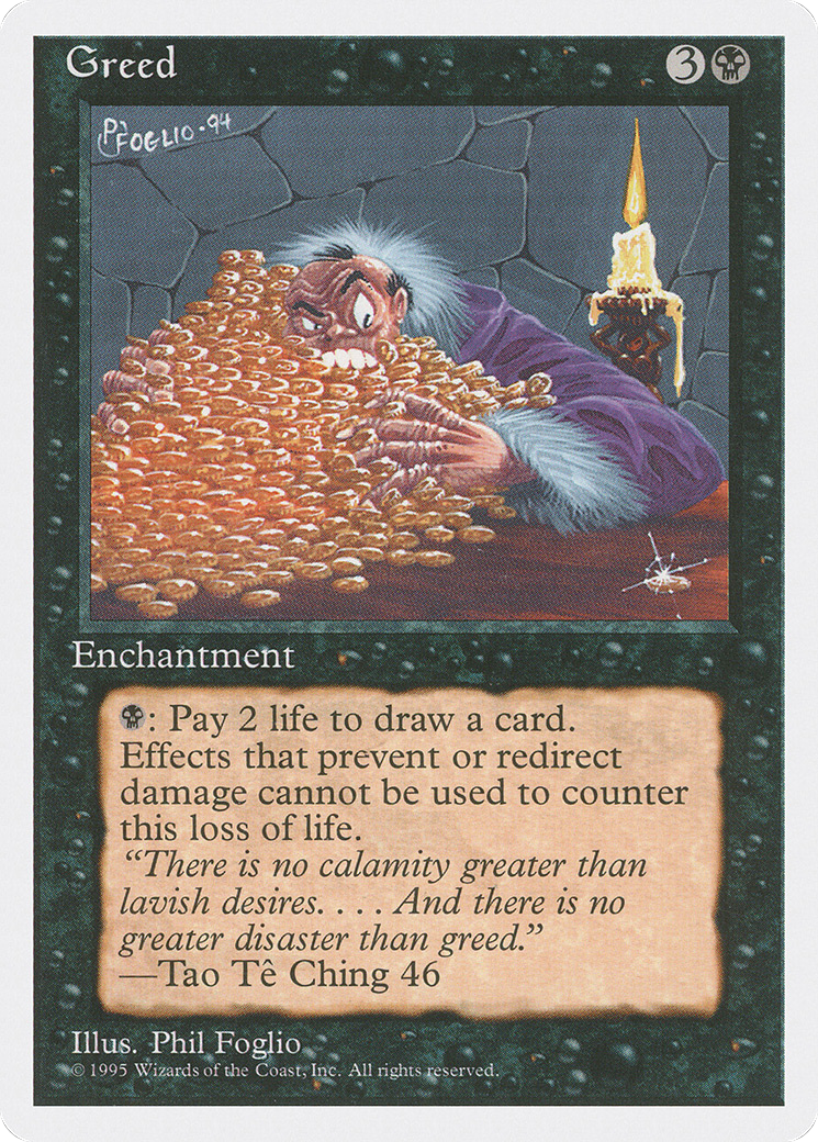 Greed (4ED-)  - Fourth Edition