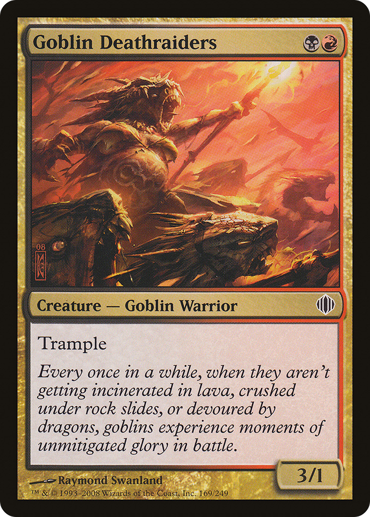 Goblin Deathraiders (ALA-169)  - Shards of Alara