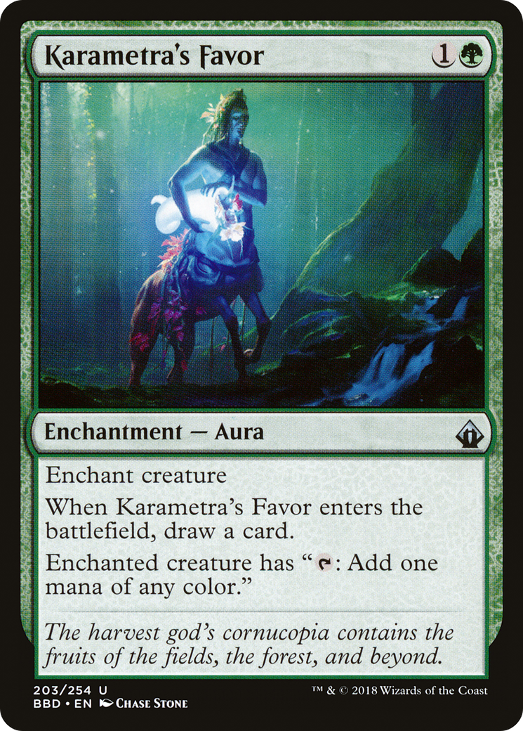 Karametra's Favor (BBD-203)  - Battlebond