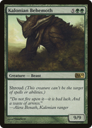 Kalonian Behemoth (M10-188)  Foil - Magic 2010