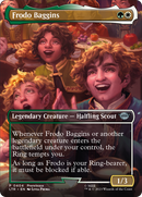 Frodo Baggins (Borderless) (LTR-404)  Foil - The Lord of the Rings: Tales of Middle-earth