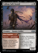 Callous Sell-Sword (WOE-221)  - Wilds of Eldraine