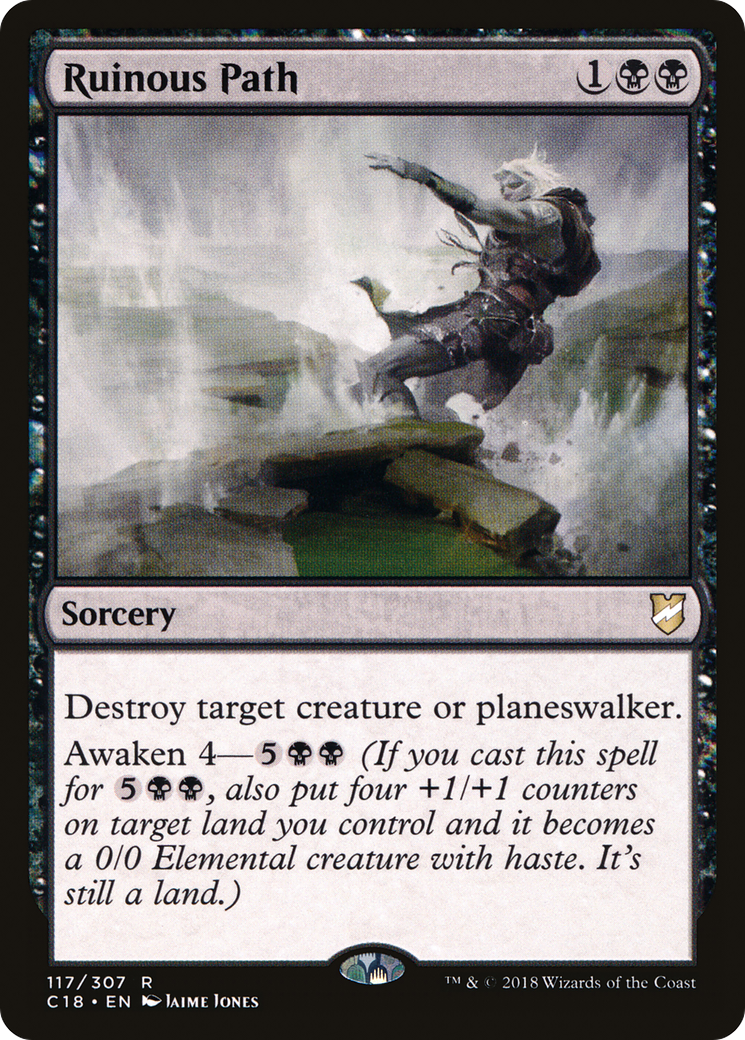 Ruinous Path (C18-117)  - Commander 2018