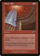 Flame Rift (NMS-080)  Foil - Nemesis