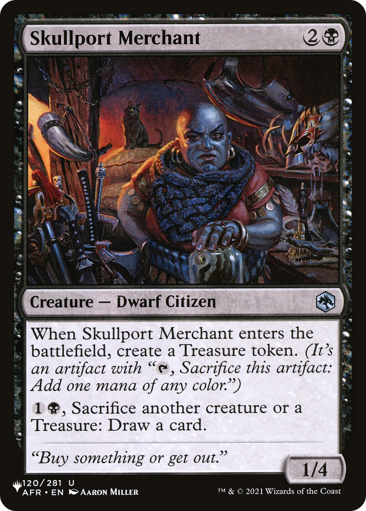 Skullport Merchant (LIST-AFR-120)  - The List