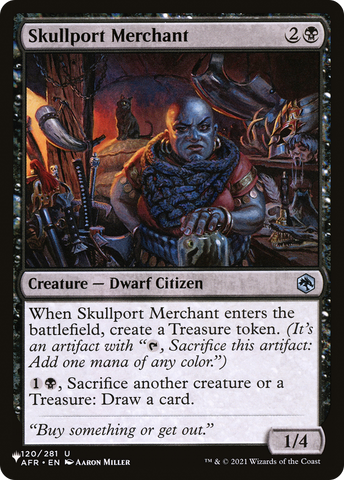 Skullport Merchant (LIST-AFR-120)  - The List