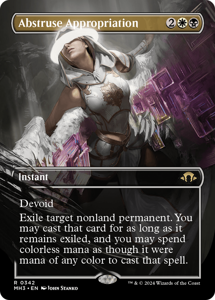 Abstruse Appropriation (Borderless) (MH3-342)  - Modern Horizons 3