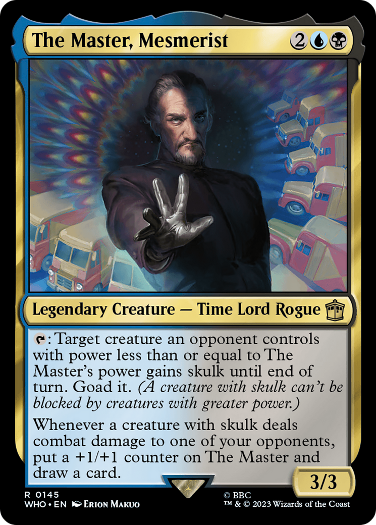 The Master, Mesmerist (WHO-145)  Foil - Doctor Who