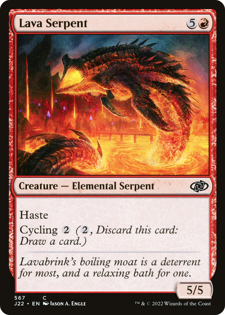 Lava Serpent (J22-567)  - Jumpstart 2022
