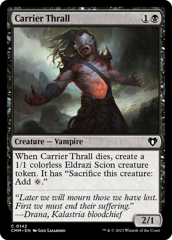 Carrier Thrall (CMM-142)  - Commander Masters