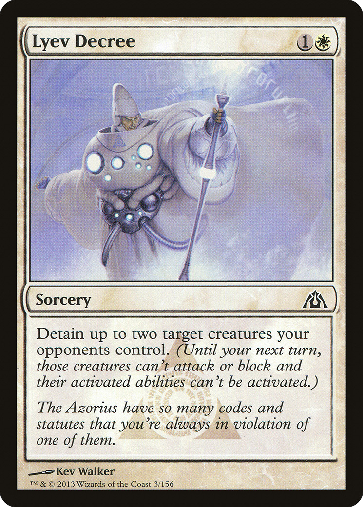 Lyev Decree (DGM-003)  - Dragon's Maze