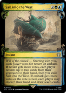 Sail into the West (Showcase Scrolls) (LTC-475)  - Tales of Middle-earth Commander: (Showcase)