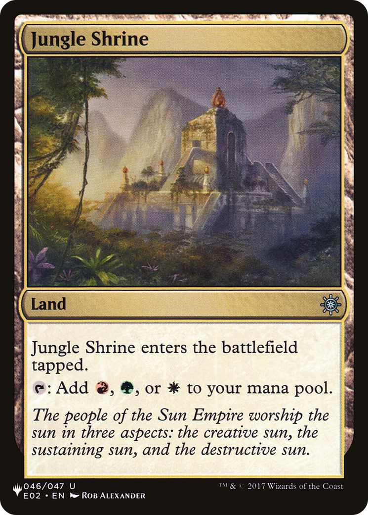 Jungle Shrine (E02) (LIST-E02-46)  - The List