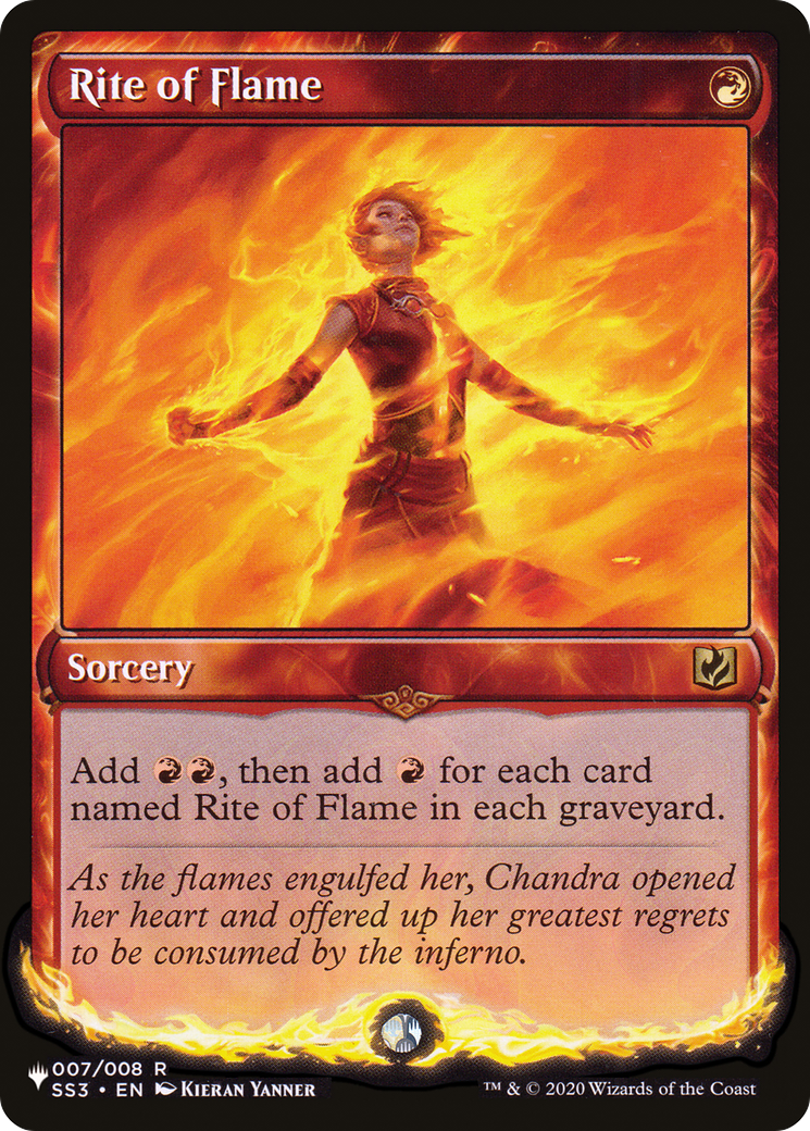 Rite of Flame (LIST-007/008)  - The List