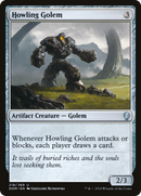 Howling Golem (DOM-218)  Foil - Dominaria