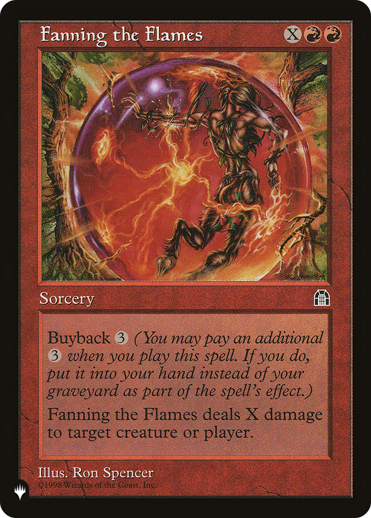 Fanning the Flames (LIST-STH-80)  - The List