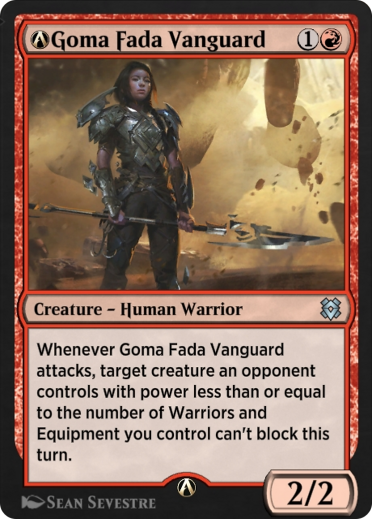 A-Goma Fada Vanguard (ZNR-A-141)  - Zendikar Rising