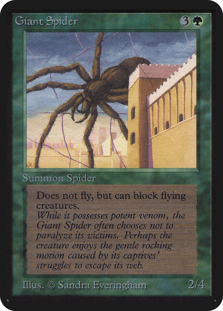 Giant Spider (LEA-)  - Limited Edition Alpha