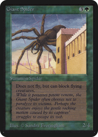 Giant Spider (LEA-)  - Limited Edition Alpha