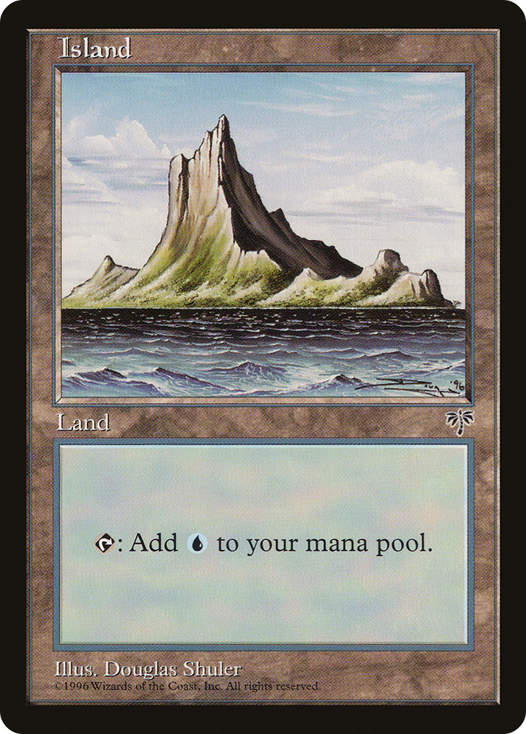 Island (Off-Center Spire) (MIR-)  - Mirage