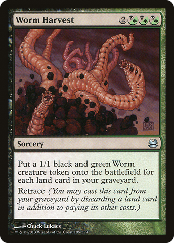 Worm Harvest (MMA-195)  - Modern Masters