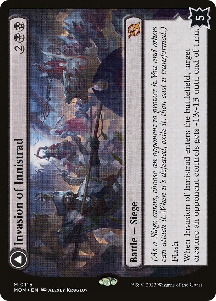 Invasion of Innistrad (MOM-115)  - March of the Machine