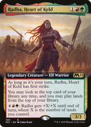 Radha, Heart of Keld (Extended Art) (M21-380)  Foil - Core Set 2021: (Extended Art)