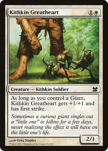 Kithkin Greatheart (MMA-021)  - Modern Masters
