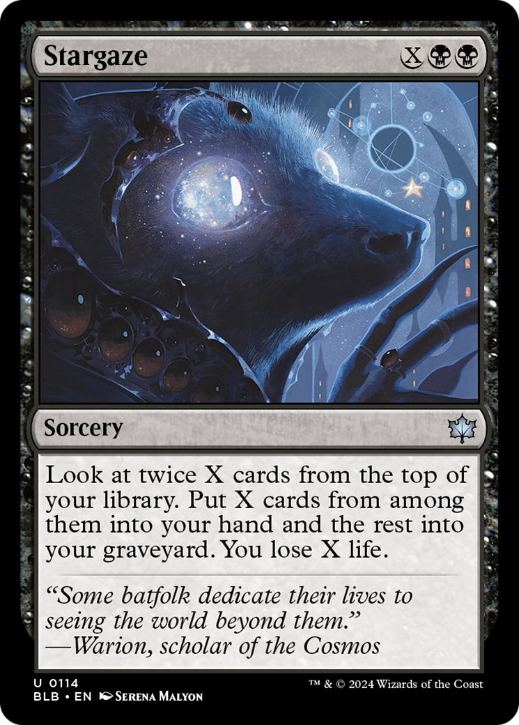 Stargaze (BLB-114)  Foil - Bloomburrow