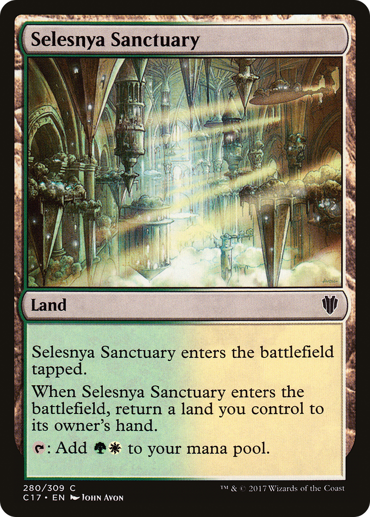 Selesnya Sanctuary (C17-280)  - Commander 2017