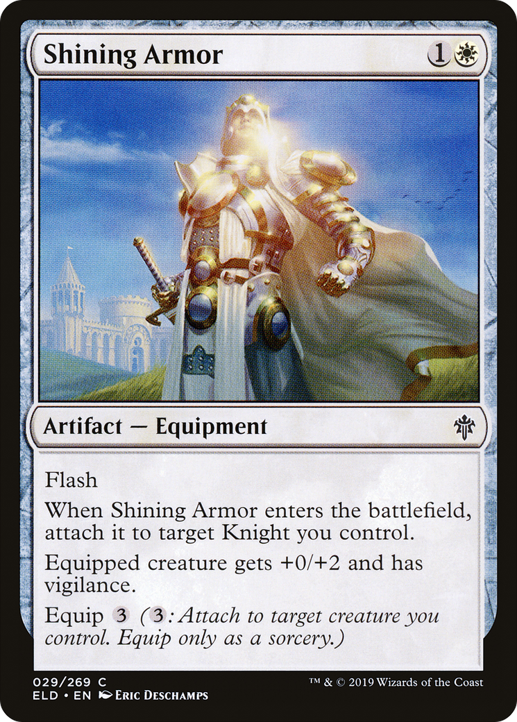 Shining Armor (ELD-029)  - Throne of Eldraine