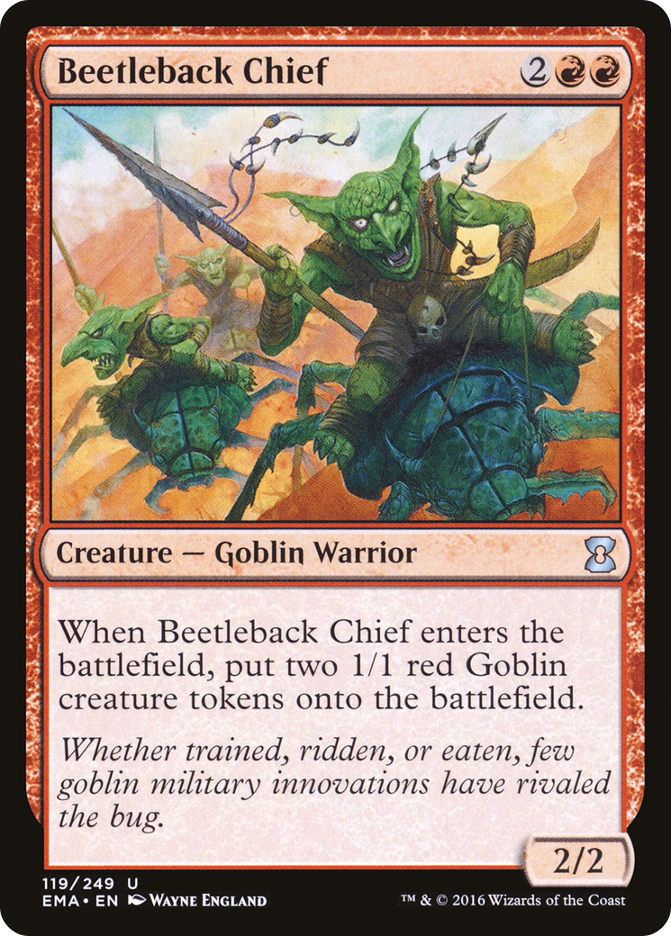 Beetleback Chief (EMA-119)  - Eternal Masters