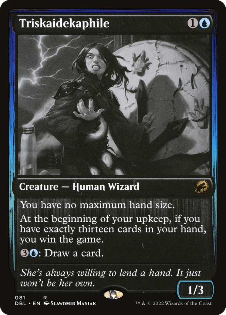 Triskaidekaphile (DBL-081) - Innistrad: Double Feature Foil