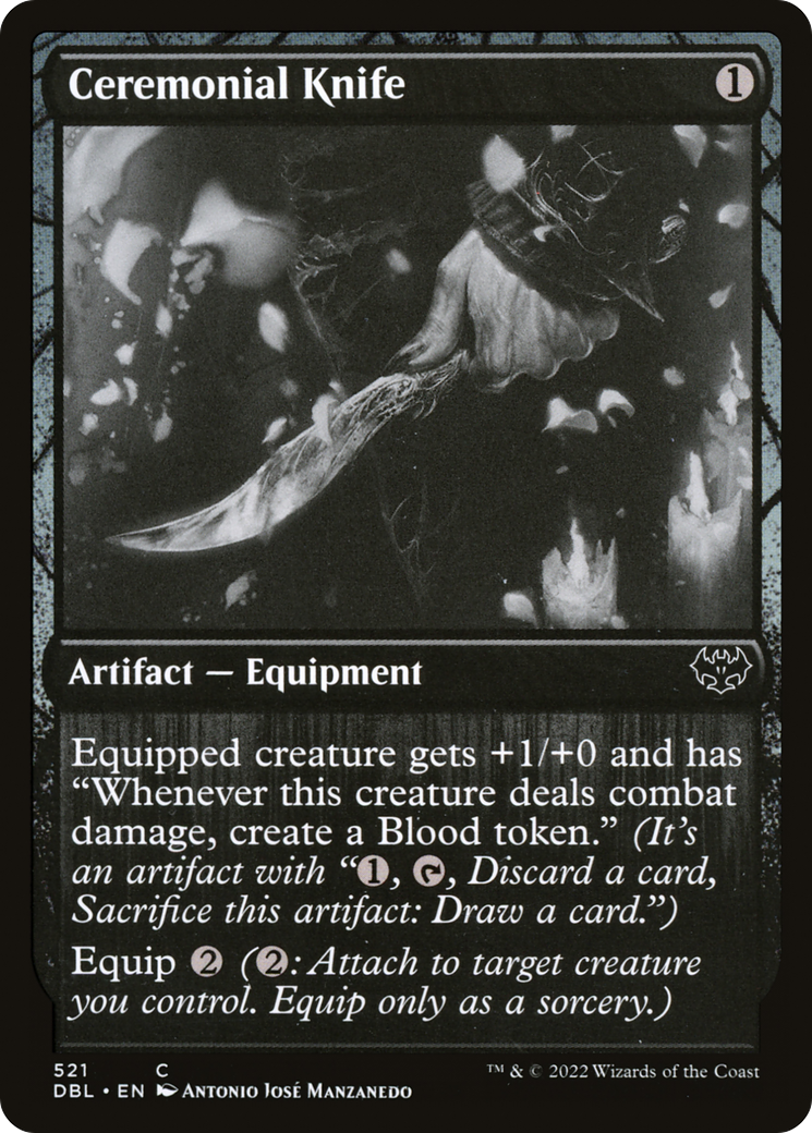 Ceremonial Knife (DBL-521)  - Innistrad: Double Feature