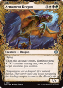 Armament Dragon (Showcase) (TDM-307)  Foil - Tarkir: Dragonstorm: (Showcase)