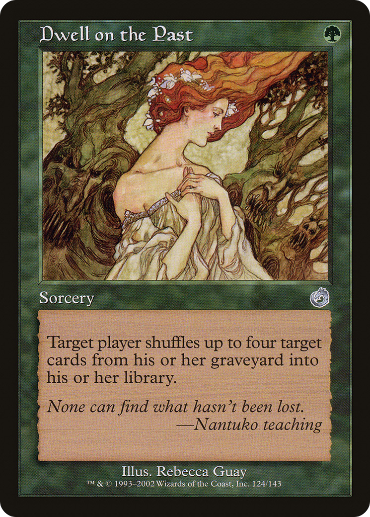 Dwell on the Past (TOR-124)  Foil - Torment