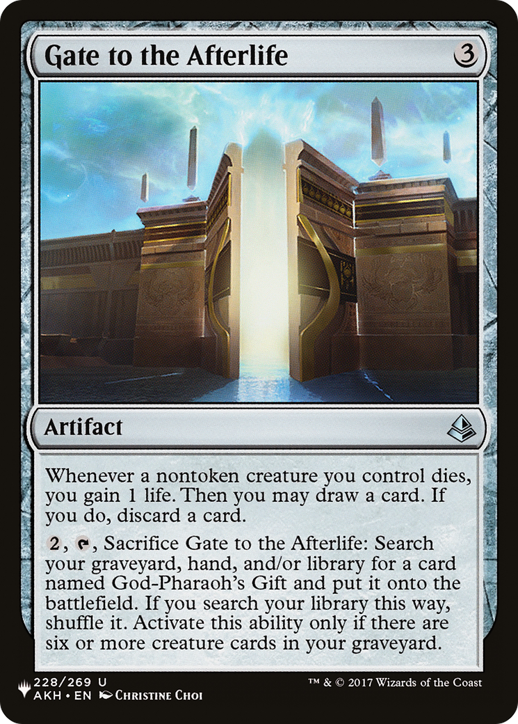Gate to the Afterlife (LIST-AKH-228)  - The List