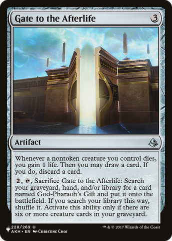 Gate to the Afterlife (LIST-AKH-228)  - The List