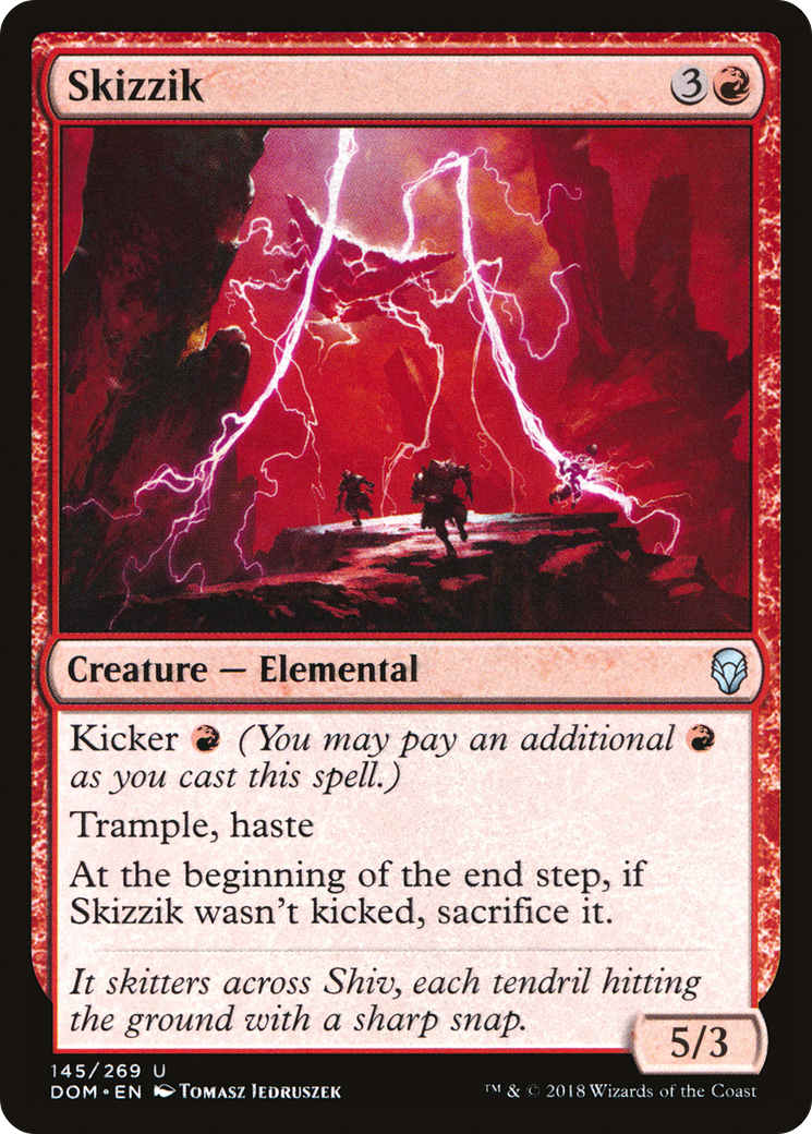 Skizzik (DOM-145)  - Dominaria