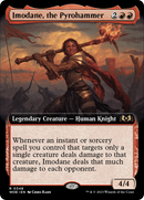 Imodane, the Pyrohammer (Extended Art) (WOE-348)  - Wilds of Eldraine: (Extended Art)