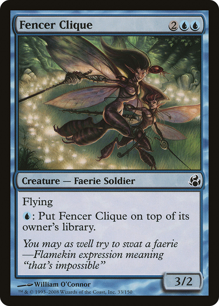 Fencer Clique (MOR-033)  Foil - Morningtide