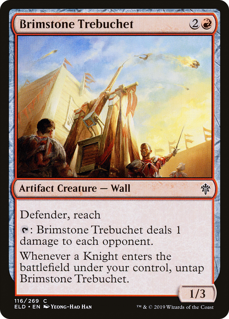 Brimstone Trebuchet (ELD-116)  - Throne of Eldraine