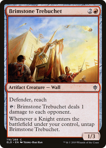 Brimstone Trebuchet (ELD-116)  Foil - Throne of Eldraine