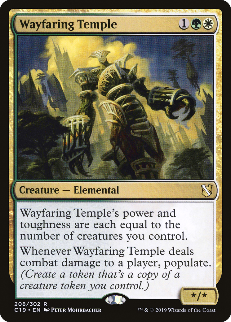 Wayfaring Temple (C19-208)  - Commander 2019