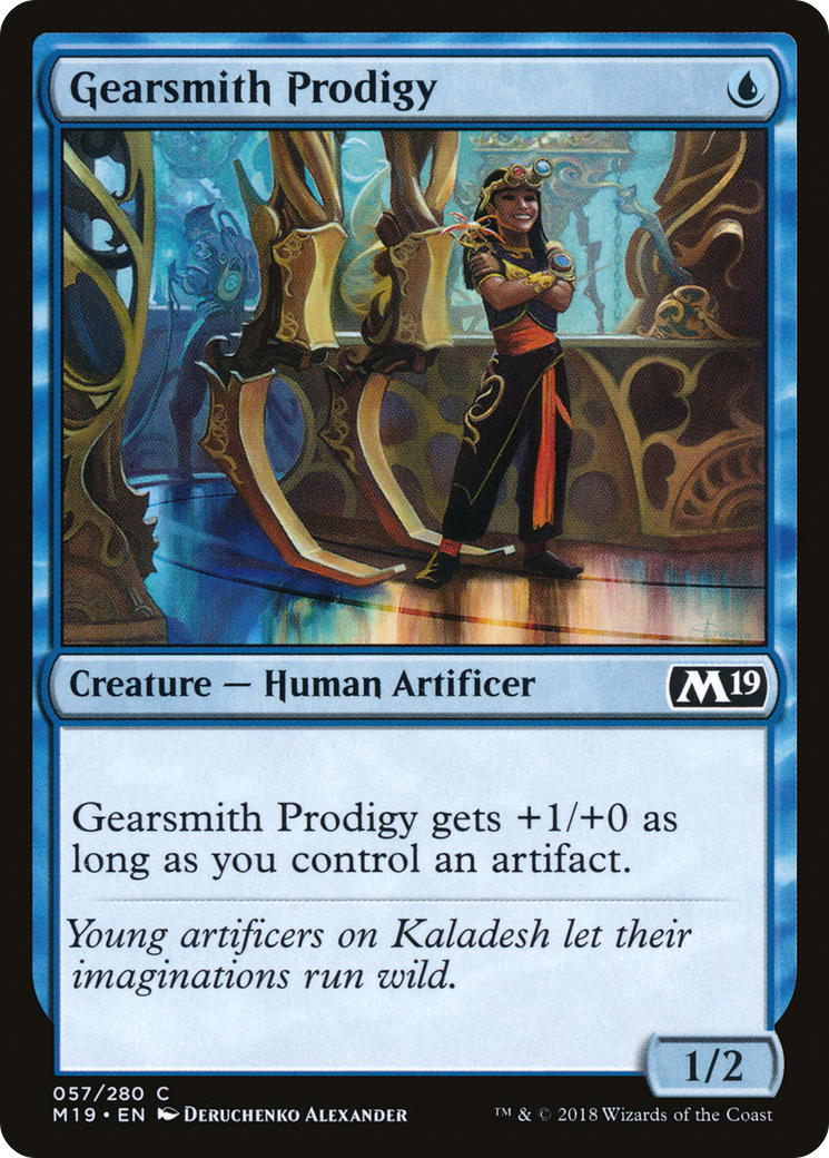 Gearsmith Prodigy (M19-057)  Foil - Core Set 2019